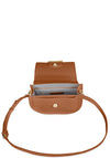 Katie Loxton Alyce Saddle Crossbody Bag, Cognac