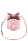 Katie Loxton Blair Tassel Bucket Bag, Pink