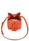 Katie Loxton Blair Tassel Bucket Bag, Orange