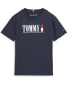 Tommy Hilfiger Boys Tommy Graphic T-Shirt, Navy