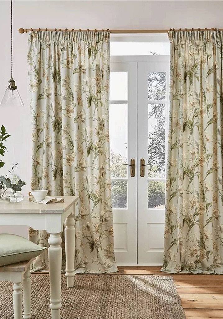 Laura Ashley Pembrey Floral Curtains