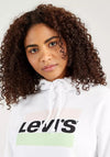 Levis® Standard Graphic Print Logo Sweater White