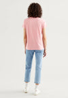 Levis® Womens Perfect Graphic Logo Tee, Peony Red 1450