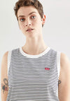 Levis® Stripe Dara Tank Top T-Shirt, Cloud Dancer 0004