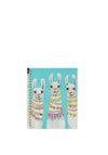 Studio Oh! Boho Llamas Spiral Notebook