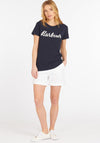 Barbour Womens Rebecca Logo T-Shirt, Navy