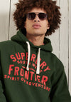 Superdry Heritage Mountain Graphic Hoodie, Green