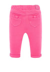 Mayoral Girls Bow Jeggings, Pink