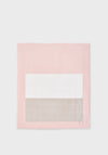 Mayoral Baby Boys Colour Block Knit Blanket, Pink