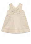 Mayoral Baby Girls Pinafore, Stone