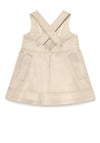 Mayoral Baby Girls Pinafore, Stone