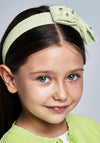 Mayoral Mini Girls Bow Hairband, Green