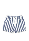 Mayoral Baby Girls Stripe Shorts, Blue