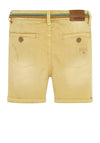 Mayoral Boys Cotton Bermuda Shorts, Beige