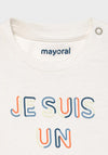 Mayoral Baby Boy Short Sleeve T-Shirt, White