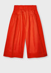 Mayoral Girls Culotte Trousers, Red