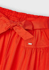 Mayoral Girls Culotte Trousers, Red