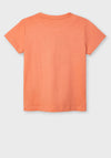 Mayoral Boys Logo Print T-Shirt, Orange