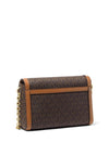 MICHAEL Michael Kors Freya Logo Crossbody Bag, Brown & Acorn