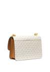 MICHAEL Michael Kors Heather Crossbody Bag, Vanilla & Acorn