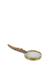 Mindy Brownes Feather Magnifier, Gold