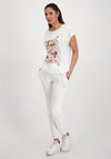 Monari Glam It Up T-Shirt, White & Pink