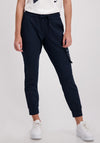 Monari Cargo Style Joggers, Navy