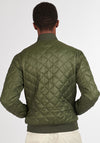 Barbour Gabble Quilted Bomber Jacket, Olive