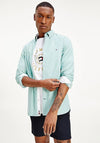 Tommy Hilfiger Organic Flex Dobby Shirt, Courtside Green