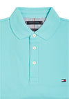 Tommy Hilfiger Organic Oxford Polo Shirt, Miami Aqua