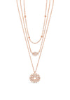 Absolute Sun Diamond Necklace, Rose Gold