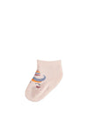 Name It Baby Girl Tamone Terry Sock, Rose Smoke