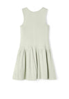 Name It Mini Girls Jo Button Dress, Desert Sage