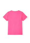 Name It Mini Girl Denice Short Sleeve Tee, Pink Yarrow