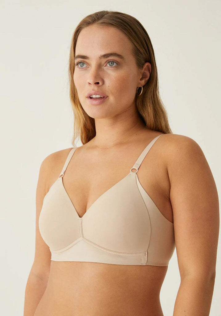 The Wednesday Wide Strap Wirefree Bra by Naturana Online