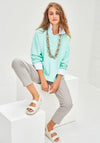 Naya Oversized Sweatshirt, Mint Green