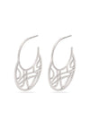 Pilgrim Bohemian Zora Earrings, Silver