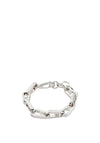 Pilgrim Love Chain Bracelet, Silver