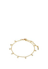 Pilgrim Maja Multi Crystal Drop Bracelet, Gold