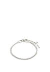 Pilgrim Mille Crystal 2 in 1 Bracelet, Silver