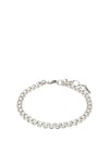 Pilgrim Peace Chain Bracelet, Silver