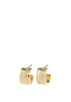 Pilgrim Tova Wide Hoop Earrings, Gold