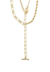 Pilgrim Happy Layered Chain, Gold