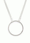 Pilgrim Eden Pi Necklace, Silver