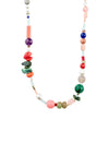 Pilgrim Freedom Semi Precious Stone Necklace, Gold & Multi