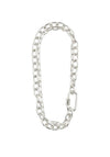 Pilgrim Restoration Chunky Cable Chain Necklace, Silver