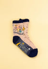 Powder Horoscope Aquarius Ankle Socks, Stone