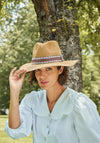 Powder Natasha Fedora Hat, Ditzy Petal Band