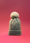 Powder Ingrid Bobble Hat, Grey