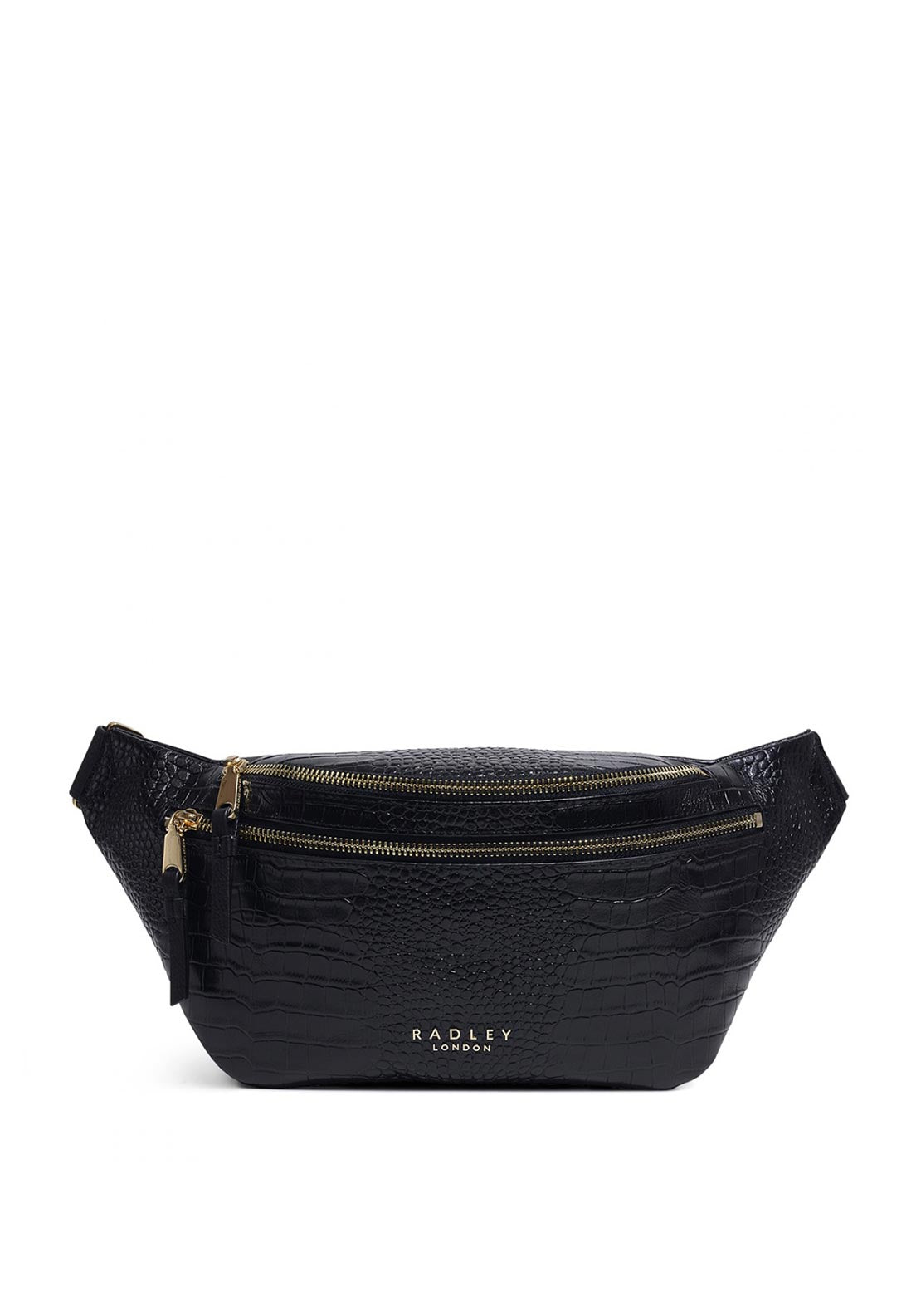 Radley Pier Walk Belt Bag, Black - McElhinneys